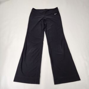 Nike Black Flared Yoga Pants Dri-FIT Athletic Wear
